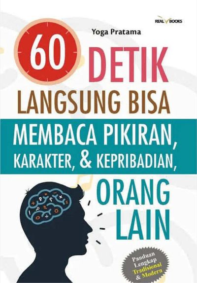 Sampul 60 Detik Langsung Bisa Membaca Pikiran, Karakter, & Kepribadian Orang Lai