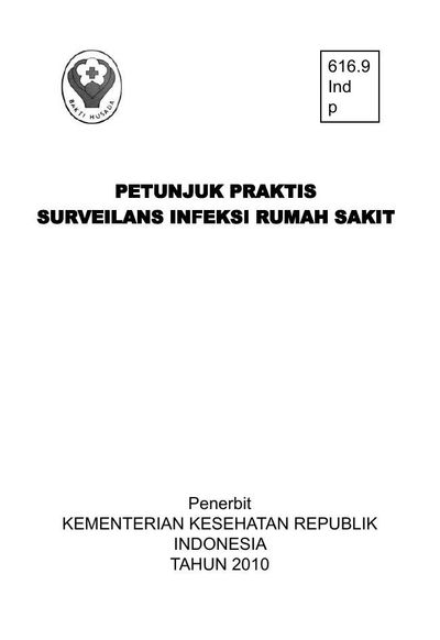Sampul Petunjuk Praktis Suveilans Infeksi Rumah Sakit
