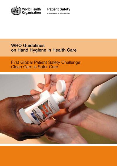 Sampul WHO Guidelines  On Hand Hygiene In Health Care