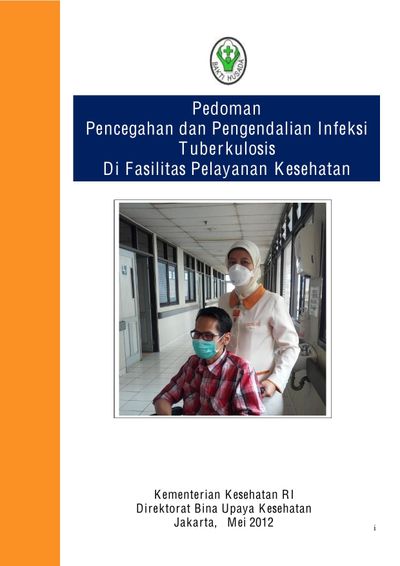 Sampul Pedoman  Pencegahan Dan Pengendalian Infeksi  Tuberkulosis  Di Fasilitas Pelayanan Kesehatan