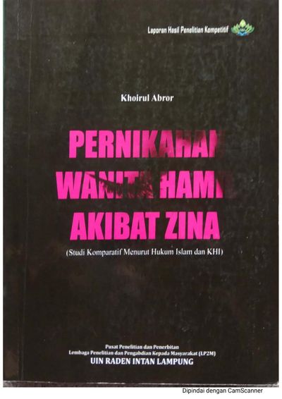 Sampul Pernikahan Wanita Hamil Akibat Zina