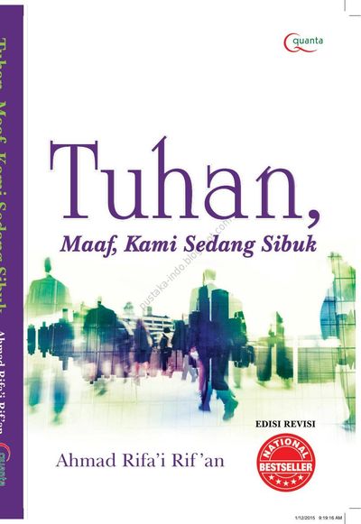 Sampul Tuhan Maaf Kami Sedang Sibuk