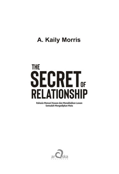 Sampul The Secret Of Relationship