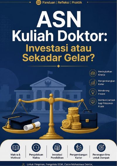 Sampul ASN Kuliah Doktor Investasi Atau Sekedar Gelar